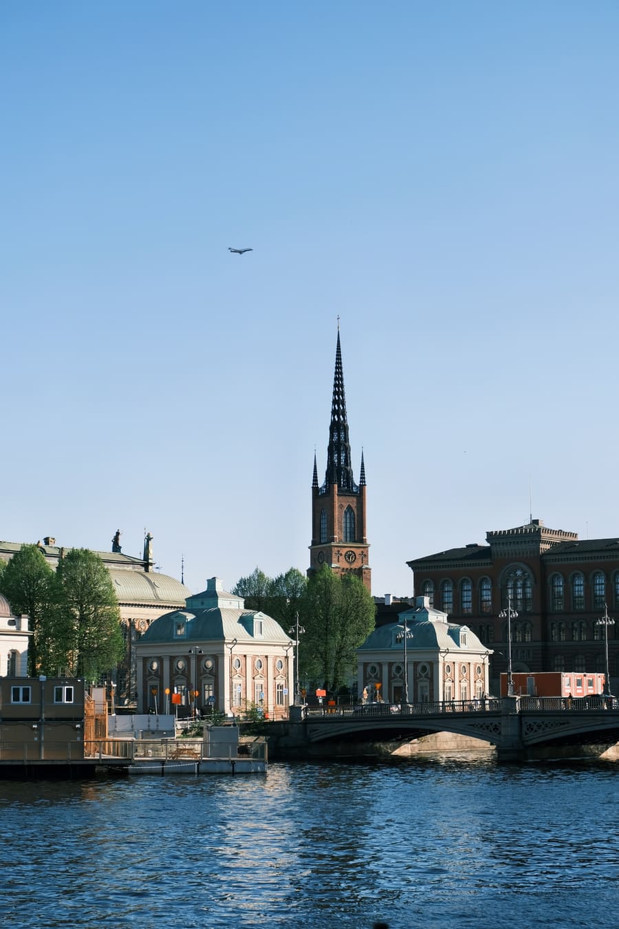 Spire Over Water